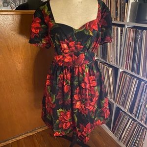 Poinsettia Dress